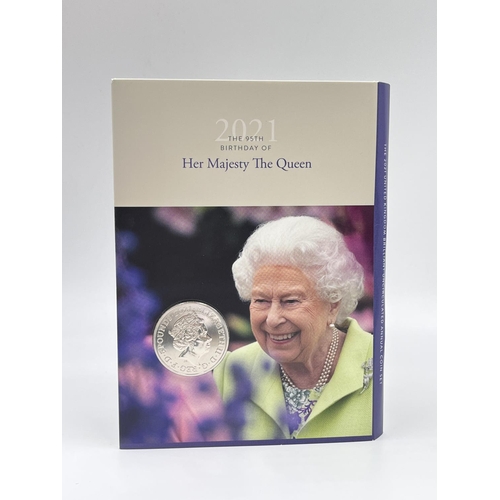 1236 - Two coin sets, one the Royal Mint 2017 United Kingdom Definitive and one 2021 the 95th Birthday of H... 