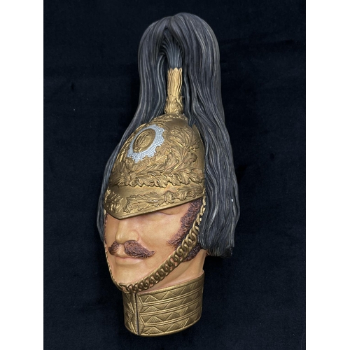 116 - A Bossons Second Series Military Masks complete collection chalkware head wall mask set comprising B... 