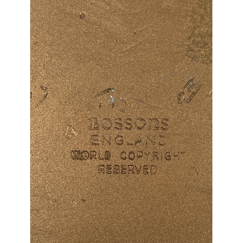 124 - A Bossons Sea Spray chalkware wall thermometer - approx. 17cm high x 12cm wide