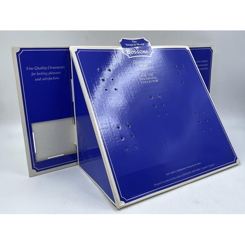 133 - A The Imagical World of Bossons cardboard display panel - approx. 31cm high x 59.5cm wide x 23cm dee... 