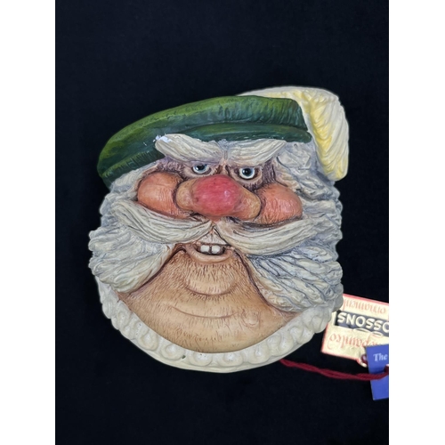 142 - Five Bossons William Shakespeare Collection limited edition chalkware character masks comprising box... 