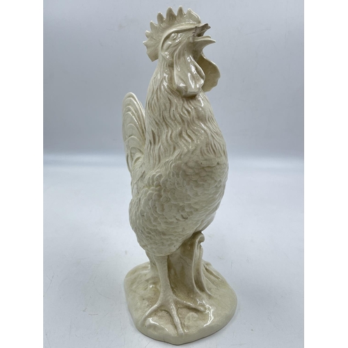 33 - A Bossons Cockerel ceramic figurine with certificate of authenticity - approx. 34cm high