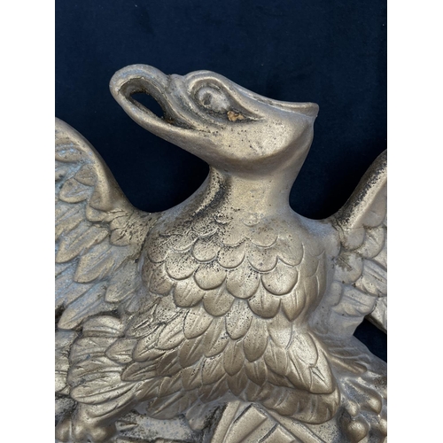 69 - A Bossons Griffin bronze painted plaster wall plaque believed to have been commissioned by Governmen... 