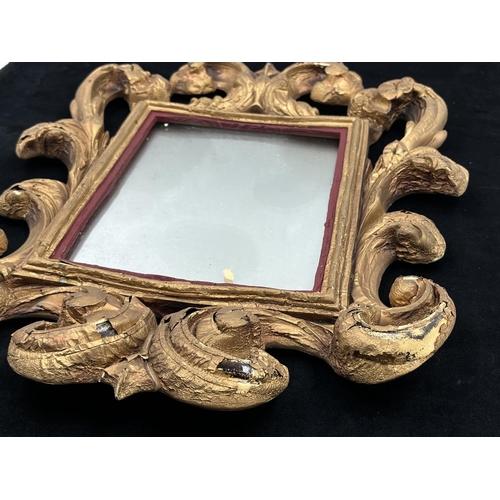 8 - A Bossons Fraser Art Baroque PVC wall mirror with certificate of authenticity - approx. 49cm high x ... 