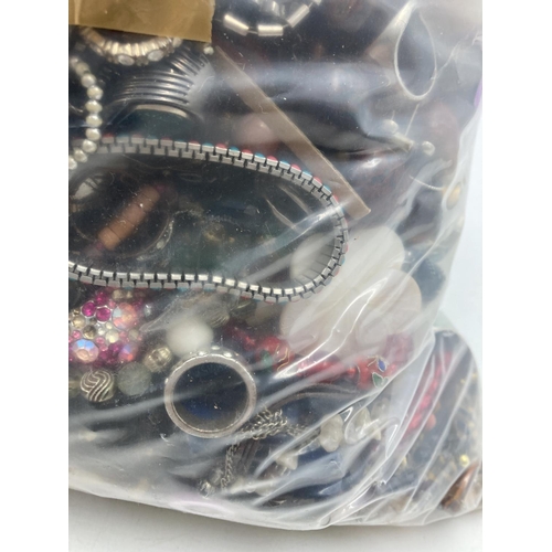 267 - Approx. 10kg of costume jewellery to include bangles, necklaces, rings, earrings etc.