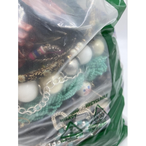 271 - Approx. 10kg of costume jewellery to include bangles, necklaces, rings, earrings etc.