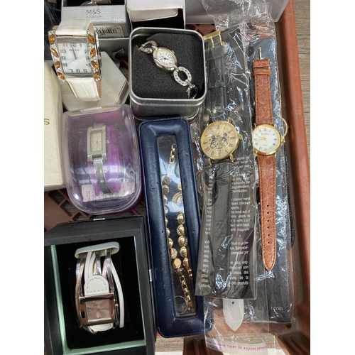 288 - A collection of assorted wristwatches to include Gilera, Accurist, Sekonda etc.