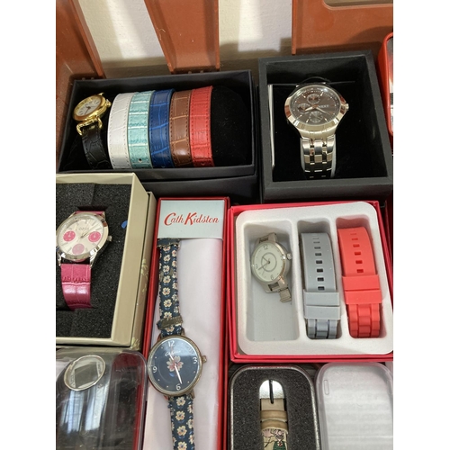 288 - A collection of assorted wristwatches to include Gilera, Accurist, Sekonda etc.