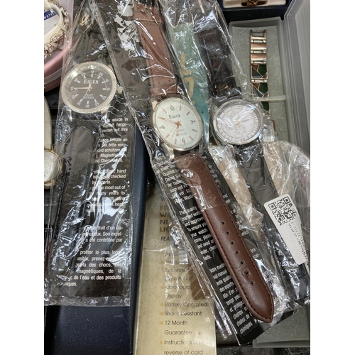 289 - A large collection of assorted wristwatches to include Ingersoll, Accurist, Kenneth Cole etc.