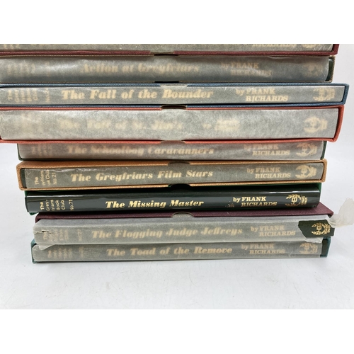 290 - Nineteen The Greyfriars Book Club hardback books