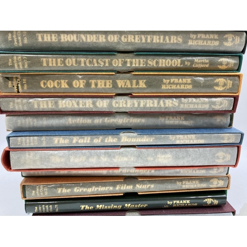 290 - Nineteen The Greyfriars Book Club hardback books