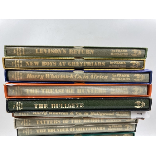 290 - Nineteen The Greyfriars Book Club hardback books