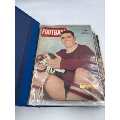 298 - A collection of vintage Charles Buchan's Football Monthly magazines ranging from 1959 to 1965