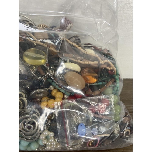 129 - Approx. 2.4kg of costume jewellery