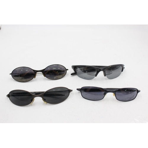 131 - Four pairs of Oakley sunglasses