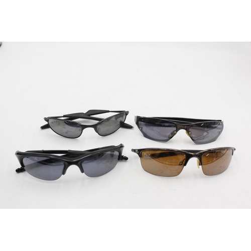 134 - Four pairs of Oakley sunglasses