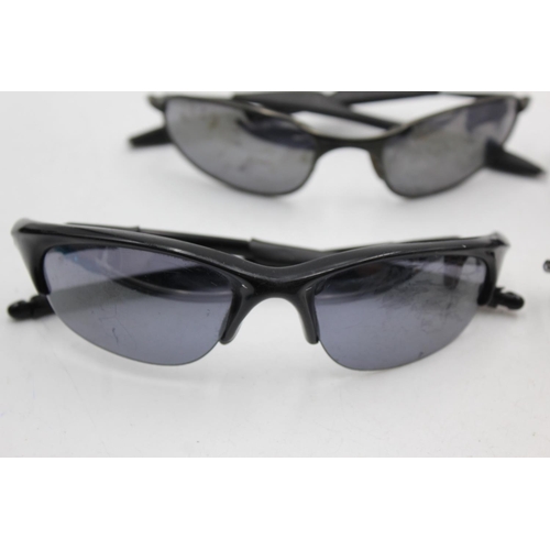 134 - Four pairs of Oakley sunglasses