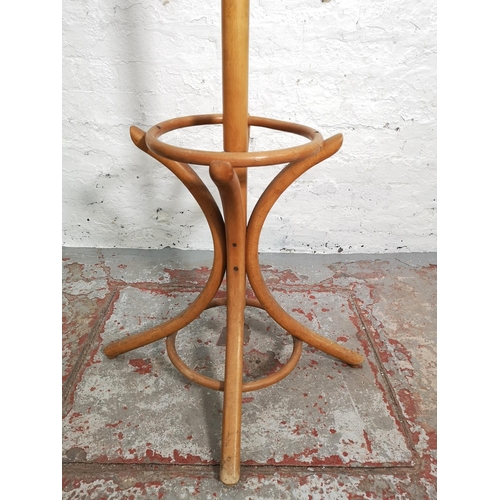 287 - A Thonet style bentwood coat stand - approx. 187cm high