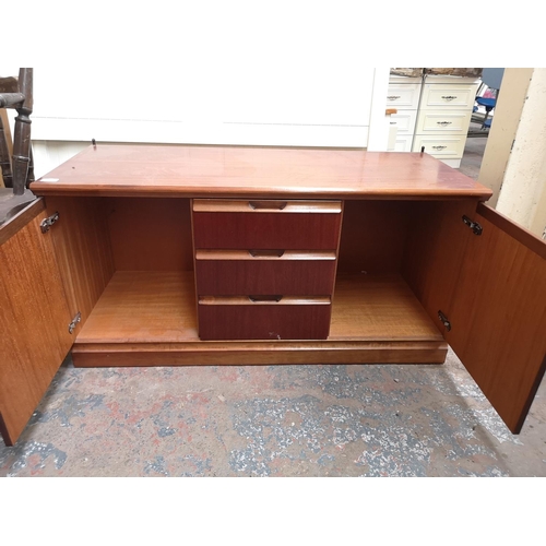 332 - An Avalon teak dresser base/sideboard