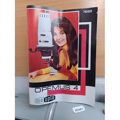 446 - A cased Meopta Opemus 4 enlarger