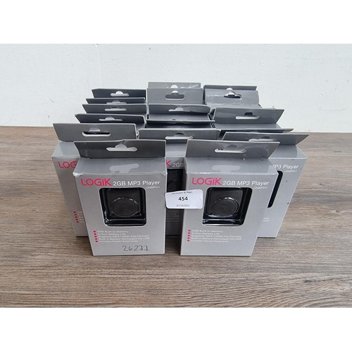 454 - Twenty boxed Logik 1GB MP3 players