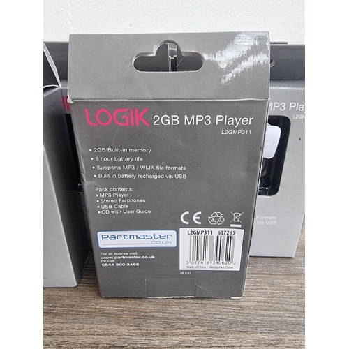 454 - Twenty boxed Logik 1GB MP3 players