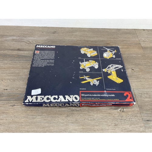 91A - A boxed Meccano no.2 construction kit