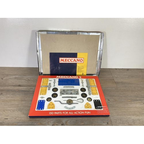 91A - A boxed Meccano no.2 construction kit