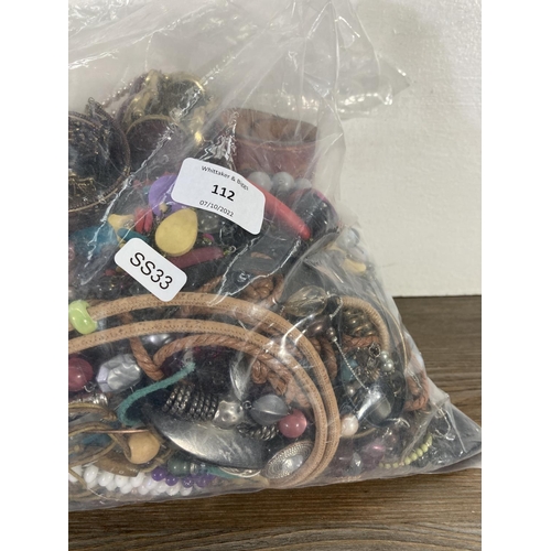 112 - Approx. 6kg of costume jewellery