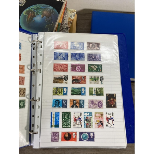 142 - A large collection of antique and vintage stamps to include France, Netherlands, Finland, Denmark et... 