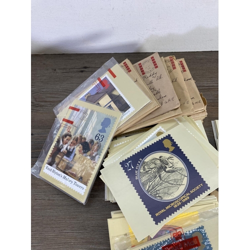145 - A collection of postcards to include Royal Microscopical Society, Carnival etc.