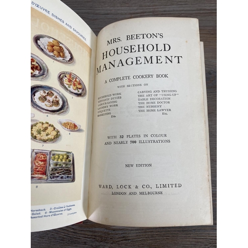 156 - A vintage Mrs Beeton's Household Management cookery book