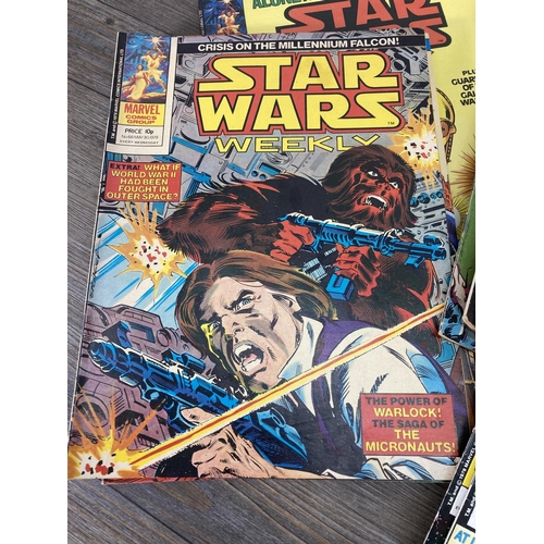 158 - A collection of 1970s Star Wars Weekly comics, issues ranging from no. 31 - 76