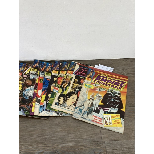 160 - A collection of late 1970s/early 1980s Star Wars The Empire Strikes Back comics, issues ranging from... 