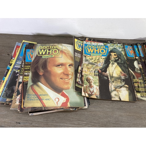 162 - A collection of vintage Doctor Who comics, issues ranging from no. 47 - 97
