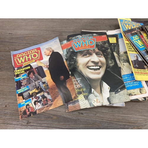 162 - A collection of vintage Doctor Who comics, issues ranging from no. 47 - 97