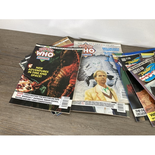 164 - A collection of vintage Doctor Who magazines, issues ranging from no. 149 - 181