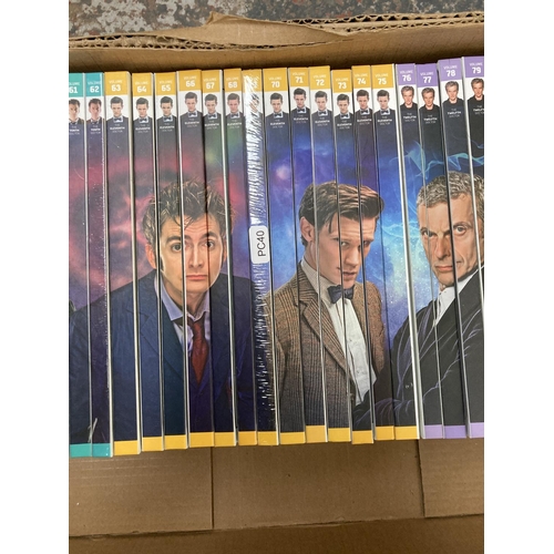 167 - A complete collection of Doctor Who The Complete History hardback books