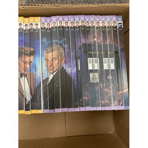 167 - A complete collection of Doctor Who The Complete History hardback books