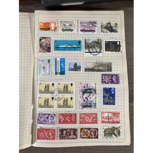 170 - A large collection of antique and vintage stamps to include France, commemorative, Japan etc.