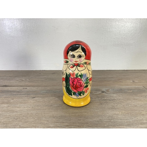 228 - A Russian Matryoshka nesting doll - approx. 18cm high