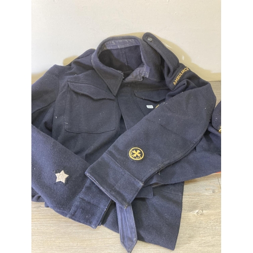 214 - A 1952 Star MFG Co. Ltd. Civil Defence Corps Staffordshire men's uniform dress comprising size no. 2... 