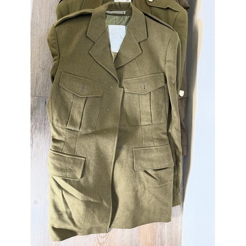 93 - Ten British Army no.2 dress jackets