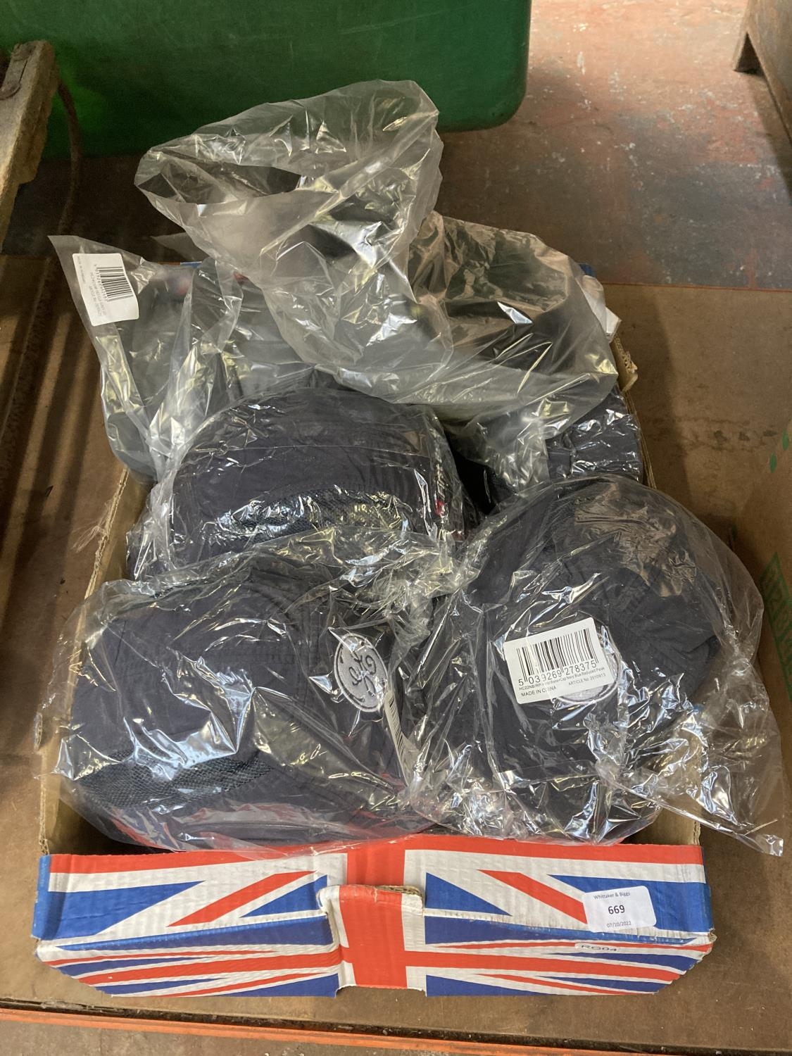 A large quantity of Scott safety First Base Plus reduced peak hard hat/caps