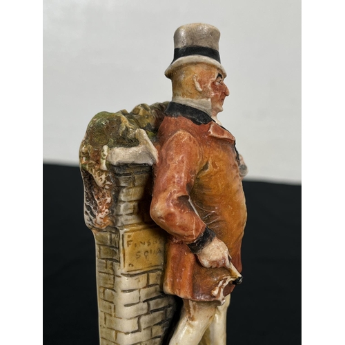 176 - A Bossons Ivorex Mr Micawber 13cm figurine