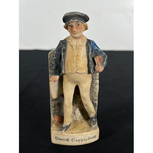 189 - A Bossons Ivorex David Copperfield 13cm figurine