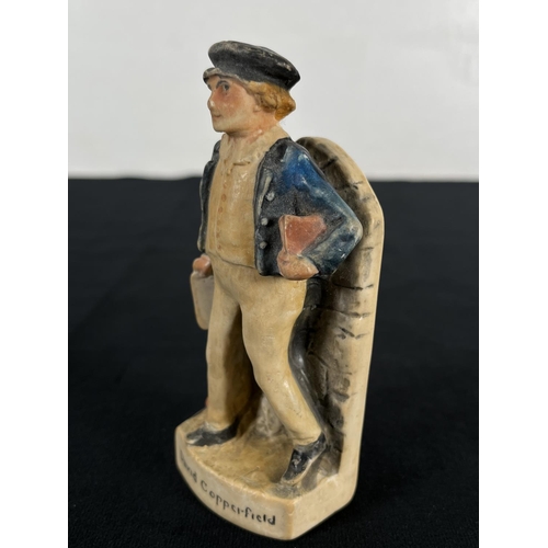 189 - A Bossons Ivorex David Copperfield 13cm figurine