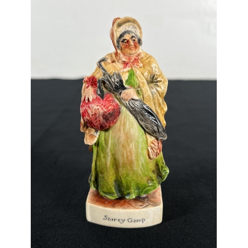 192 - A Bossons Ivorex Sairey Gamp 13cm figurine