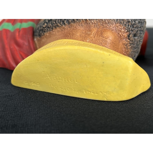 211 - Five Bossons chalkware head wall masks and ornaments comprising Lords of The Desert, Abdhul, Morocca... 