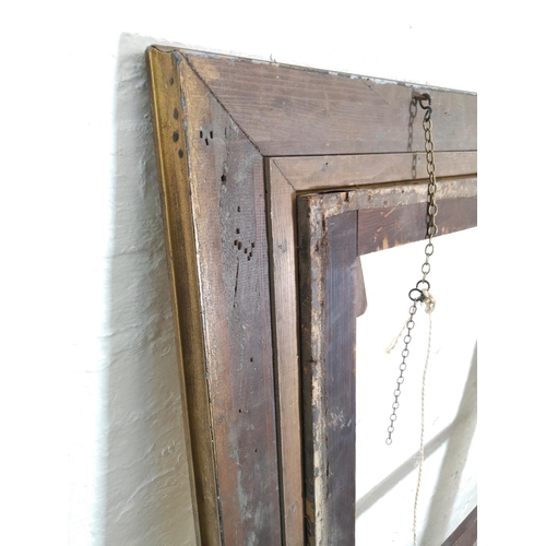 1054 - A 19th century gilt picture frame - approx. 150cm wide x 100cm high